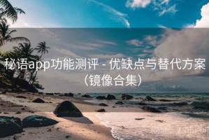 秘语app功能测评 - 优缺点与替代方案（镜像合集）