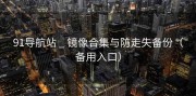 91导航站 _ 镜像合集与防走失备份（备用入口）