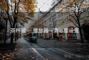 茶杯狐 — 播放器—清晰度设置